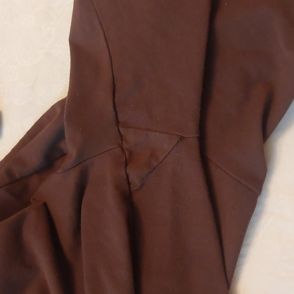 Terra & Sky Brown Pull On Leggings Plus Sz 2X 20W-22W - Picture 13 of 13